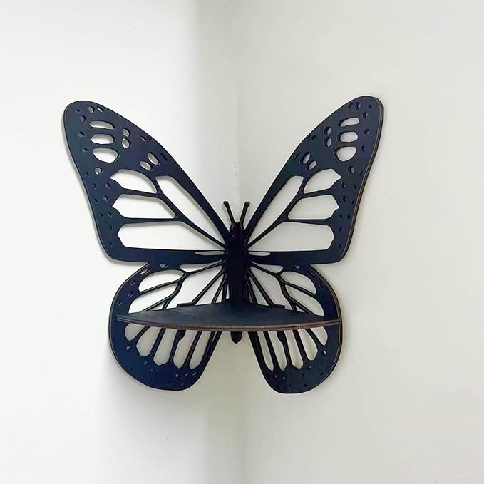 Tranquil Wings Butterfly Wall Shelf