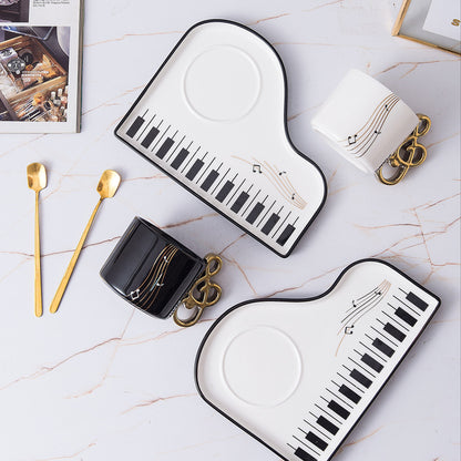 Piano Mug & Tray Ensemble