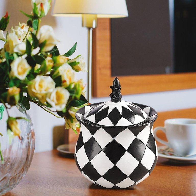 Harlequin Charm Storage Jar