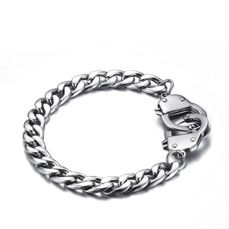 Liberty Links Handcuff Chain Bracelet