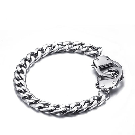 Liberty Links Handcuff Chain Bracelet