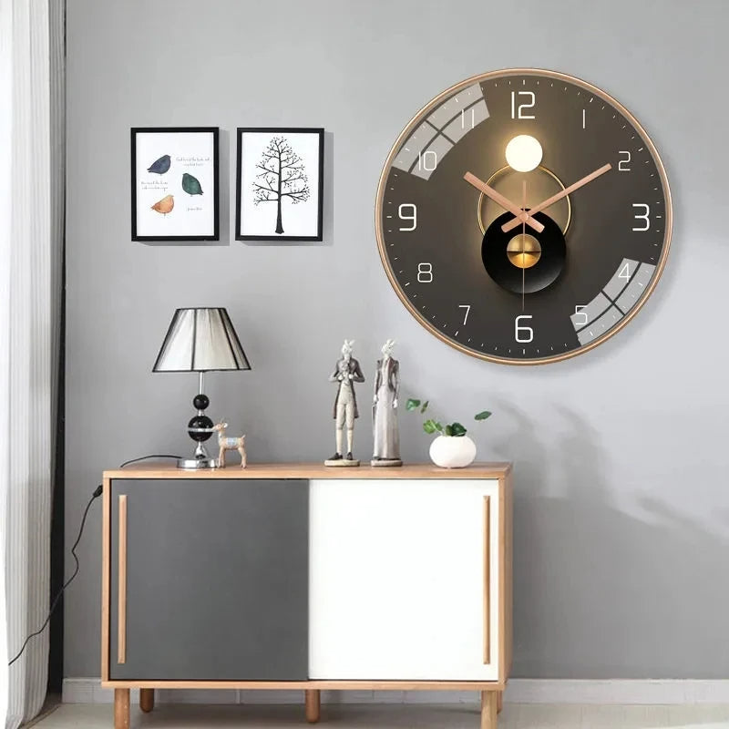 ChromaCraft Contemporary Clock