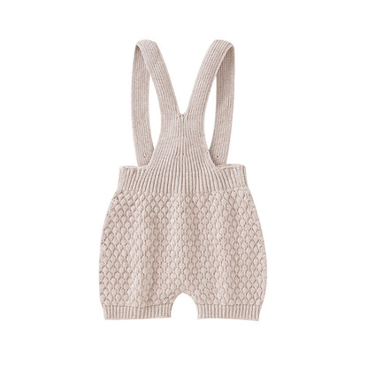 Buttoned Baby Knit Romper