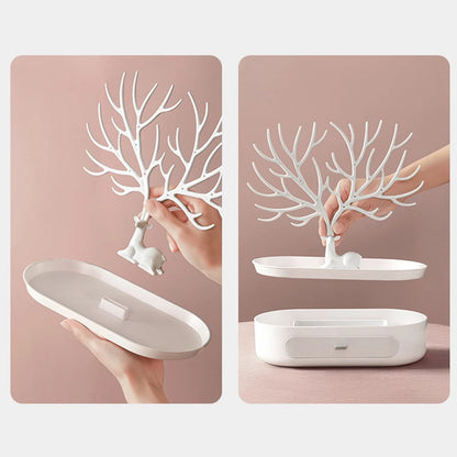 Elegant Antler Jewelry Box