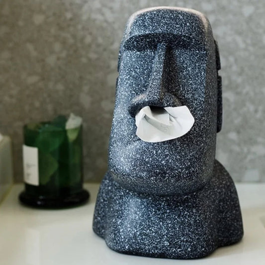 Easter Island Statue Tissue Dispenser
