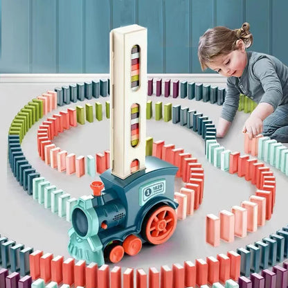 Domino Express: Domino Laying Toy Train Set