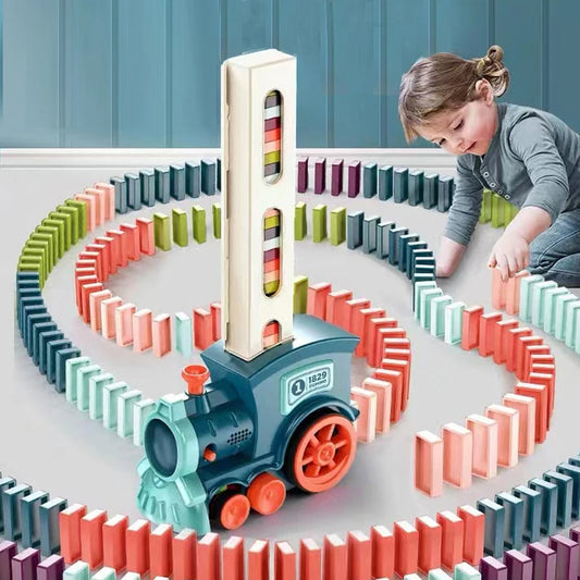 Domino Express: Domino Laying Toy Train Set