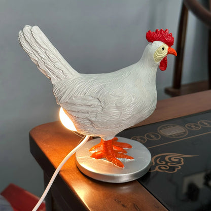 Chicken Or The Egg? Desktop Glow Lamp