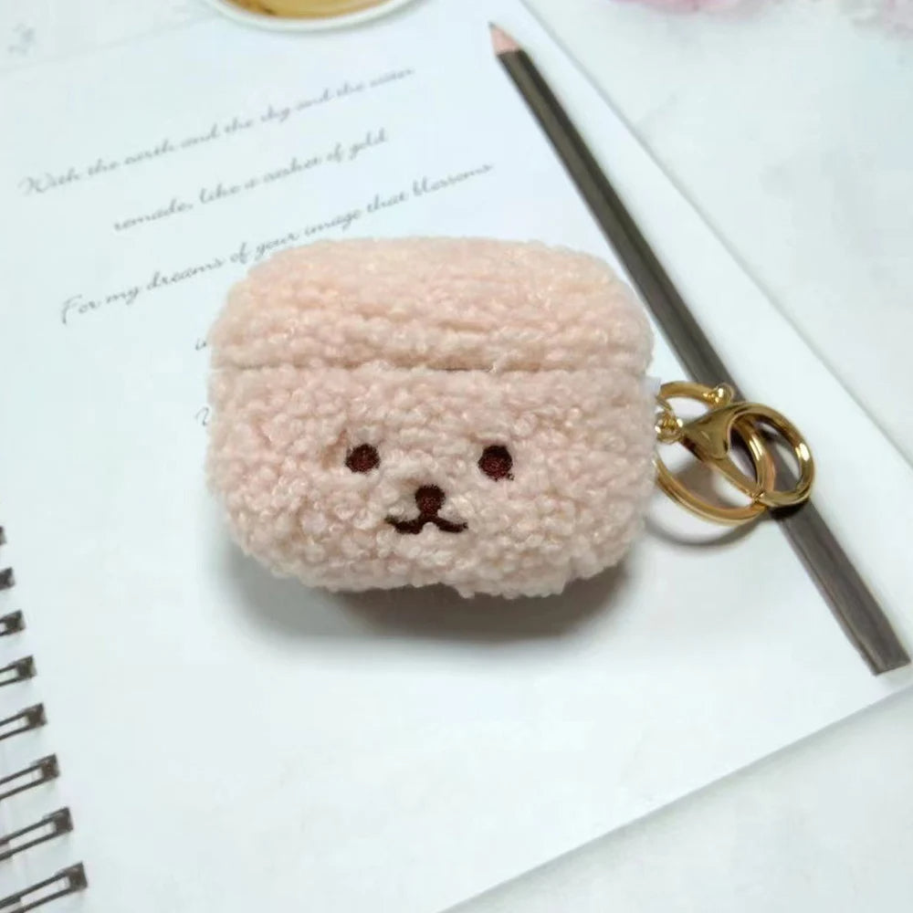 BearPods Fluffy AirPods Case