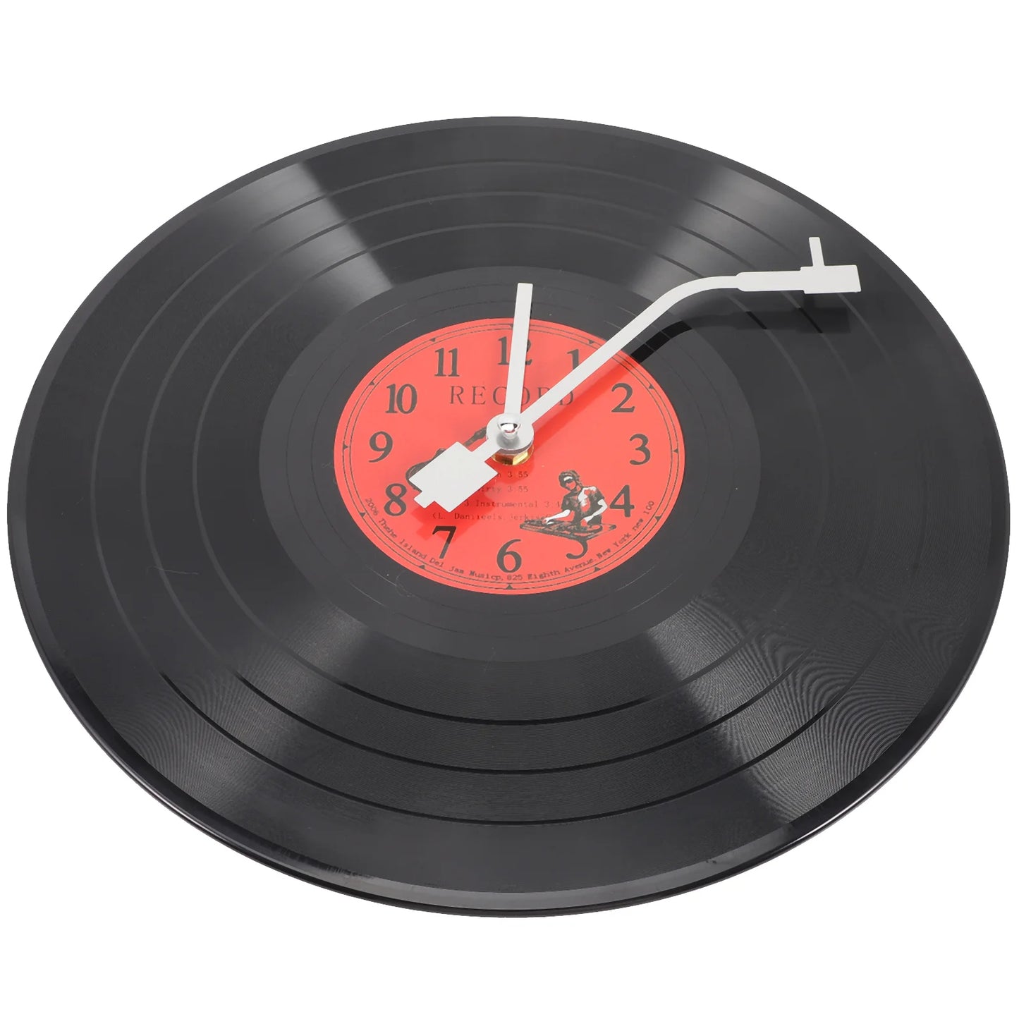 Retro Rhythm Vinyl Record Clock