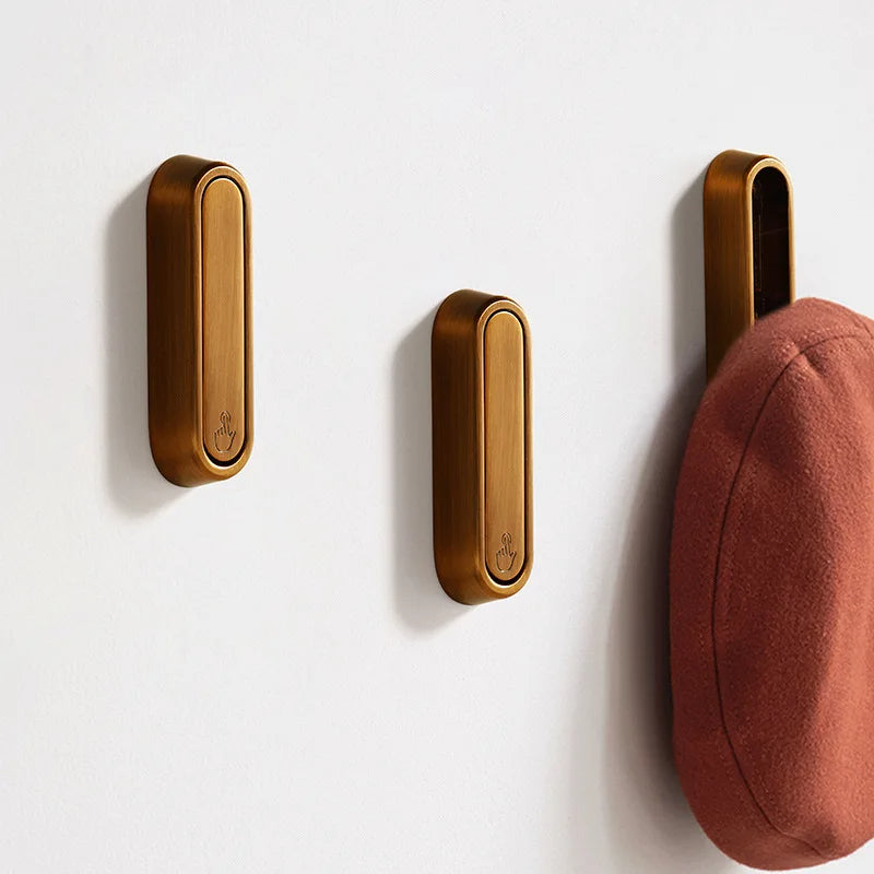 Modern Minimalist Retractable Wall Hooks