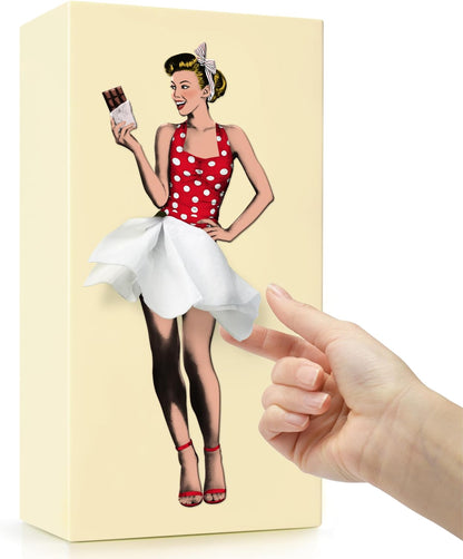 The Original Pin-Up Girl Tissue Box