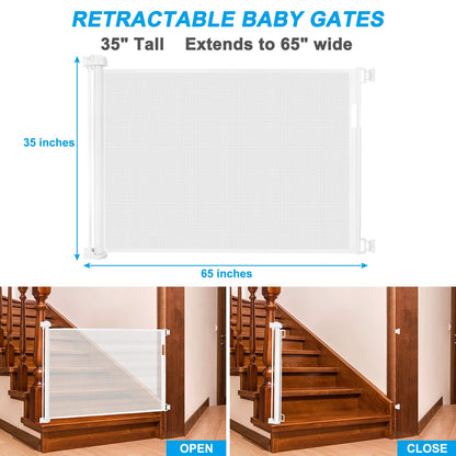 Enlite FlexiGaurd Retractable Baby Safety Gate