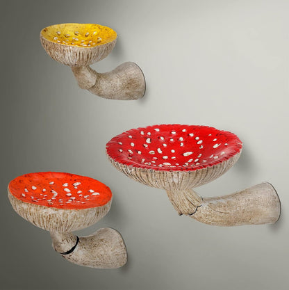 Enchanted Mushroom Wall Shelf