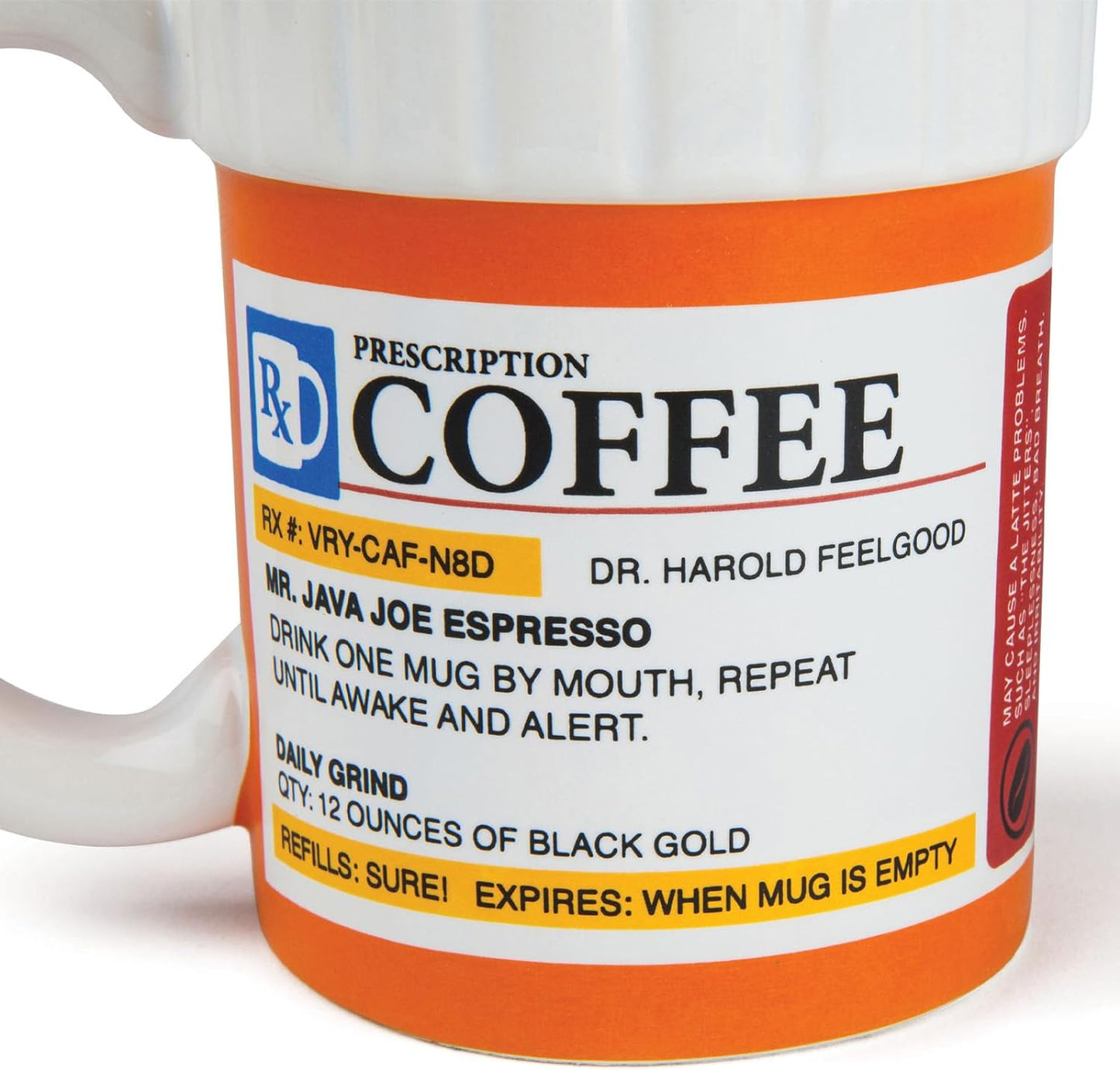 Dr. FeelGood Prescription Coffee Mug