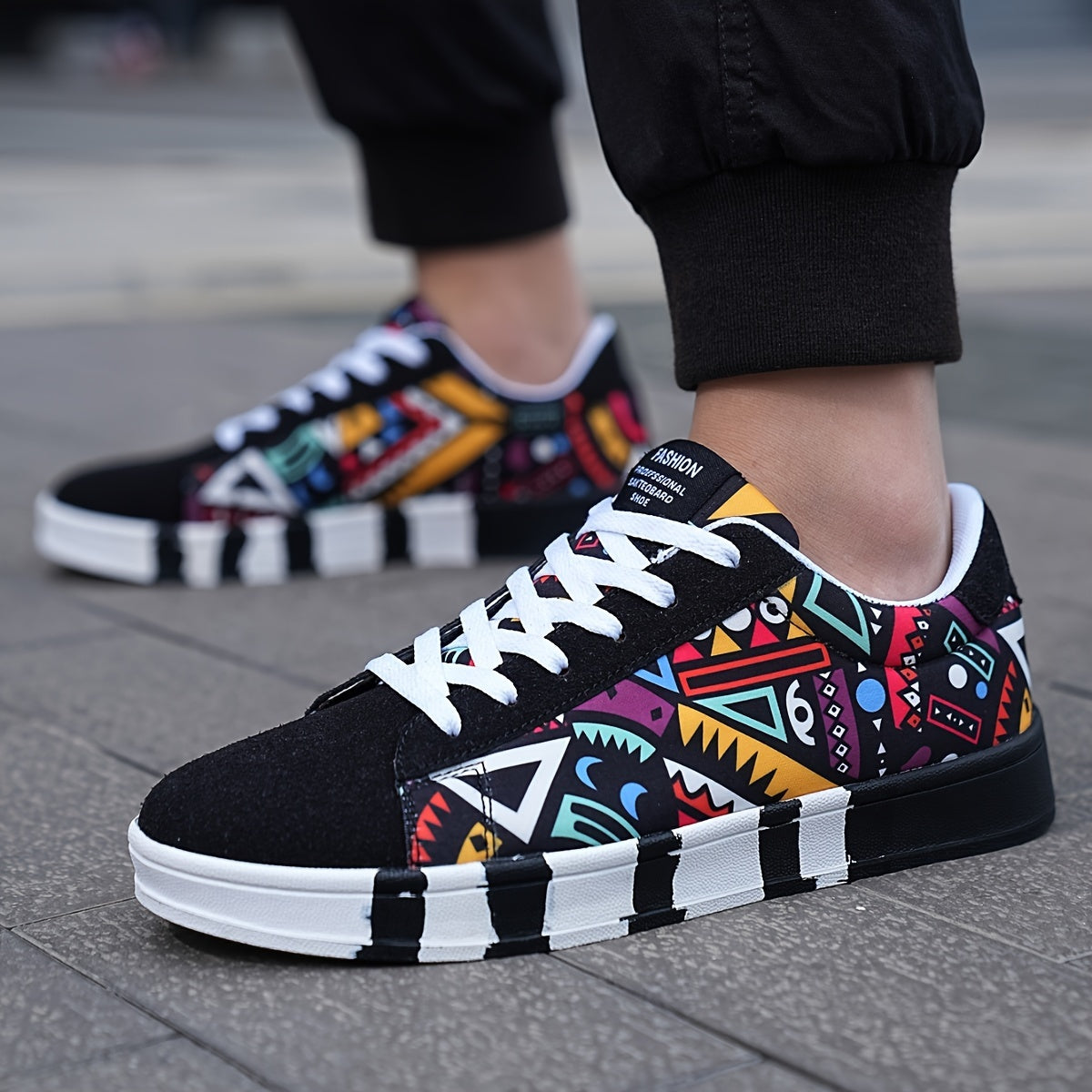 Tribal Grafitti Skate Shoes