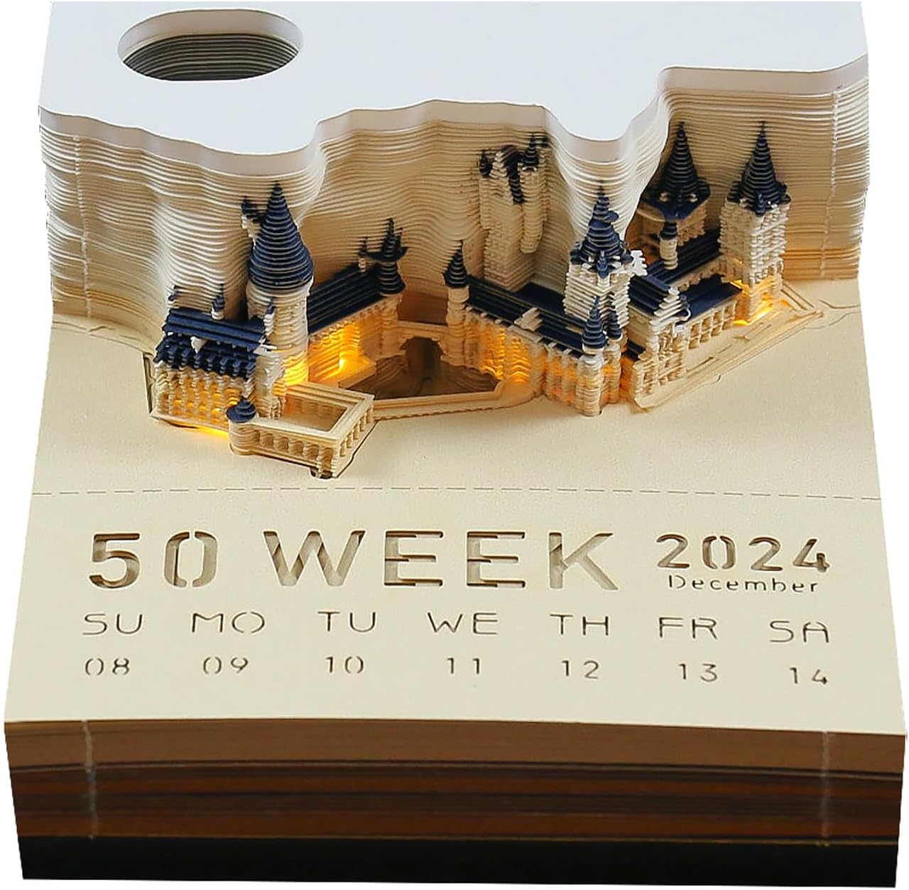 Celestial Castle 3D Reveal Calendar