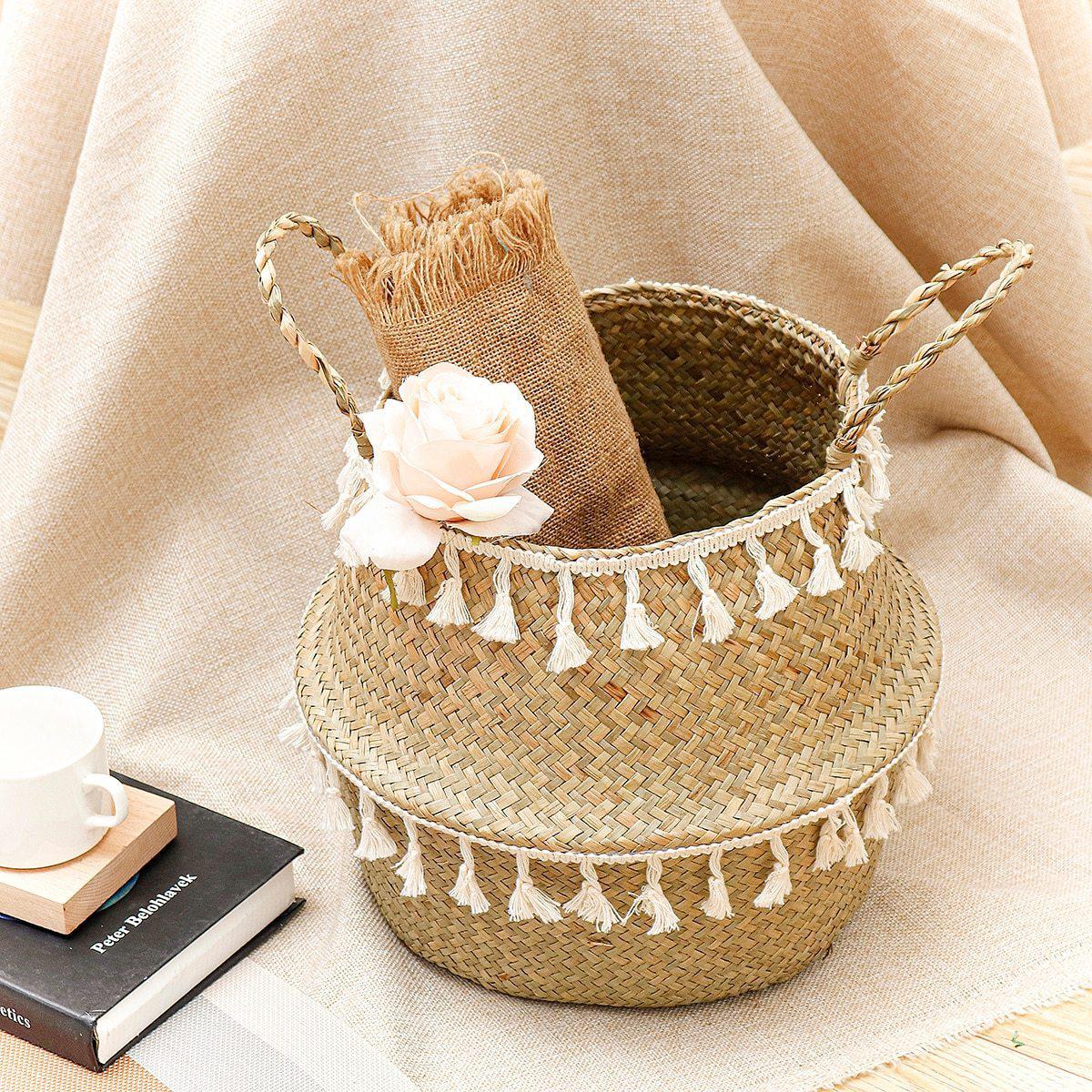 Handwoven Wicker Basket