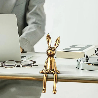 Elegant Rabbit Figurines