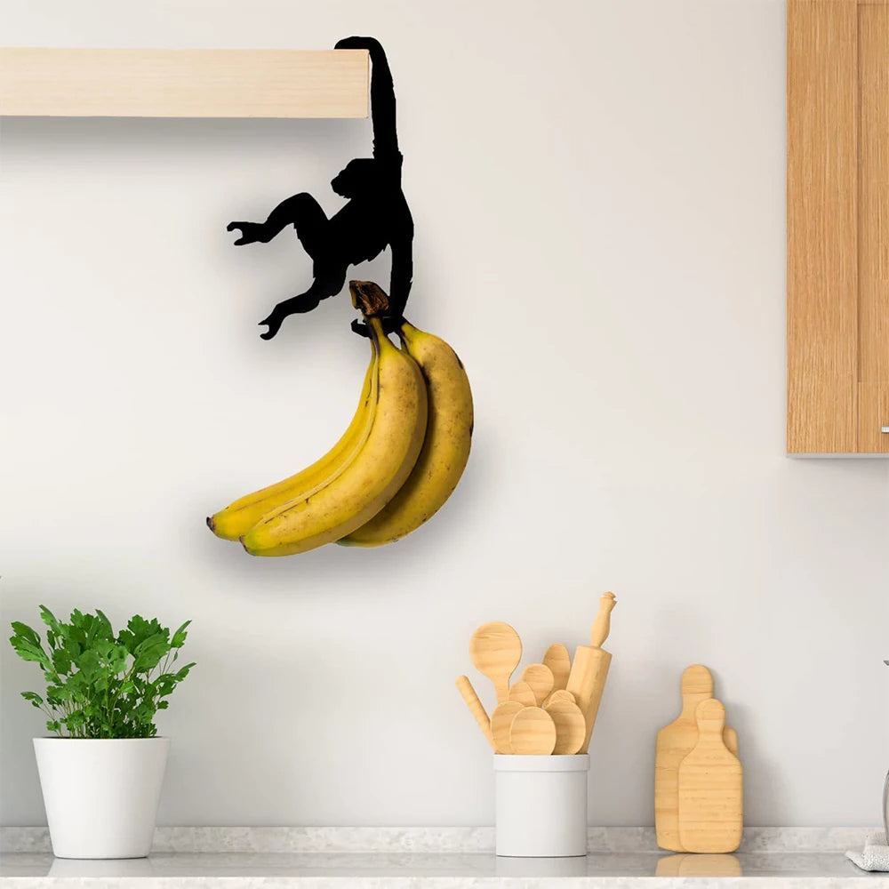 Playful Monkey Banana Hanger