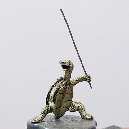 Kung Fu Tortoise Incense Holder