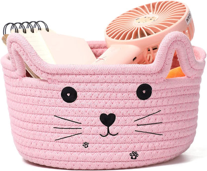 Cute Kitty Storage Baskets