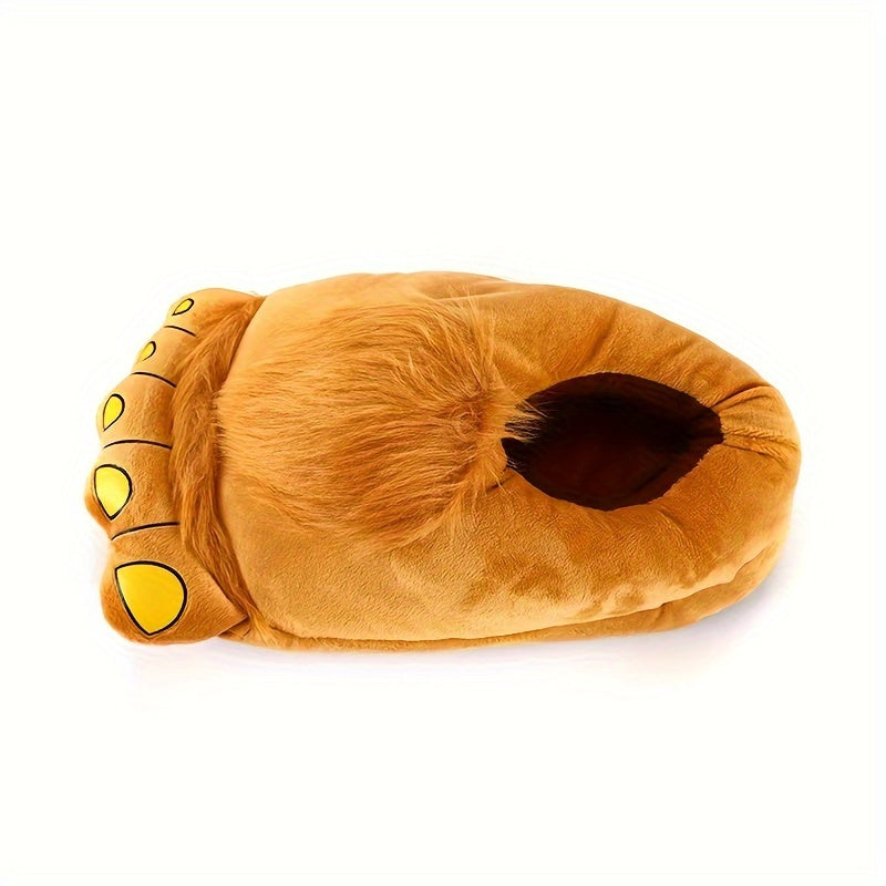 Sasquatch Plush Bigfoot Slippers