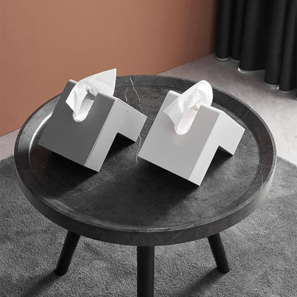 Minimalist Cubism Tissue Dispenser