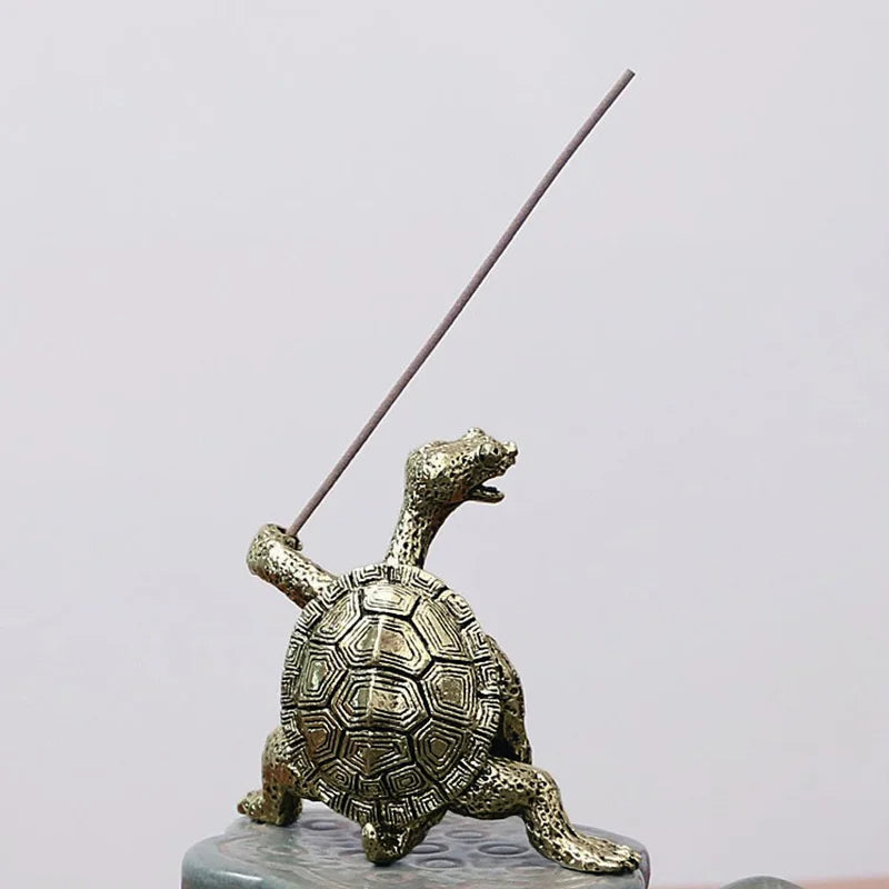 Kung Fu Tortoise Incense Holder