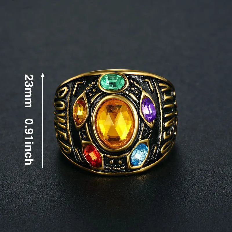 Cosmic Infinity Gem Ring