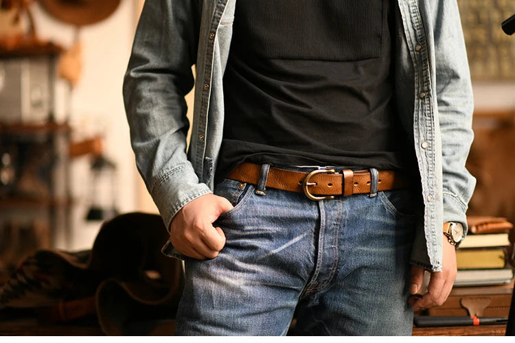 Horseshoe Buckle Belt