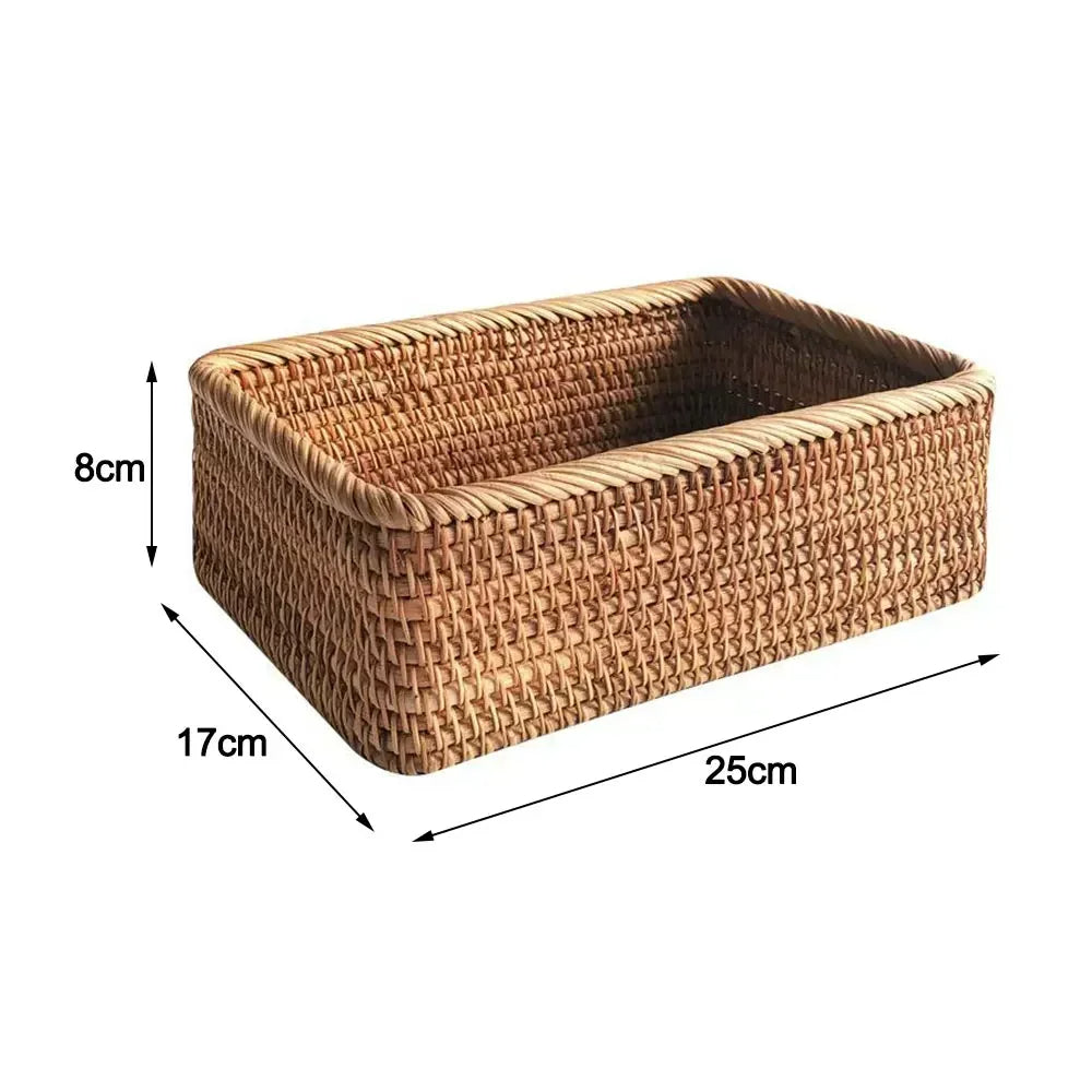 Rattan Fruit Serving Basket