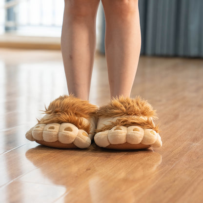 Sasquatch Plush Bigfoot Slippers