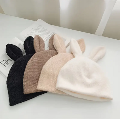 Woolly Bunny Ear Beanie