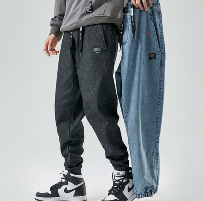 Streetwise Cotton Denim Joggers