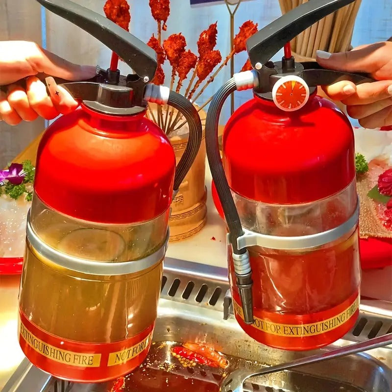 Fire Extinguisher Drink Dispenser