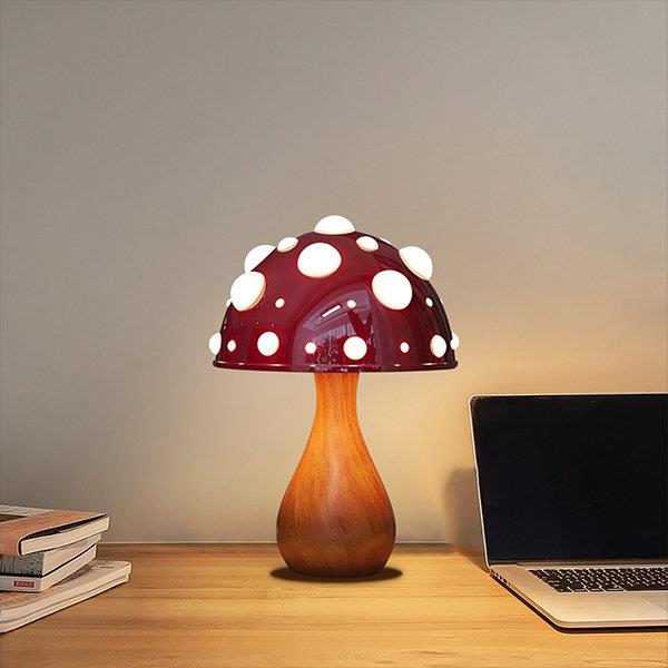 Enchanted Forest Mushroom Lamp