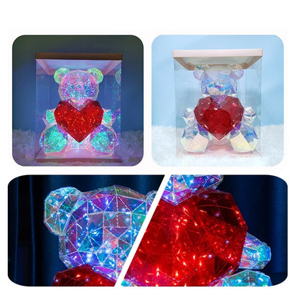 GlowHeart The Luminous Teddy Bear