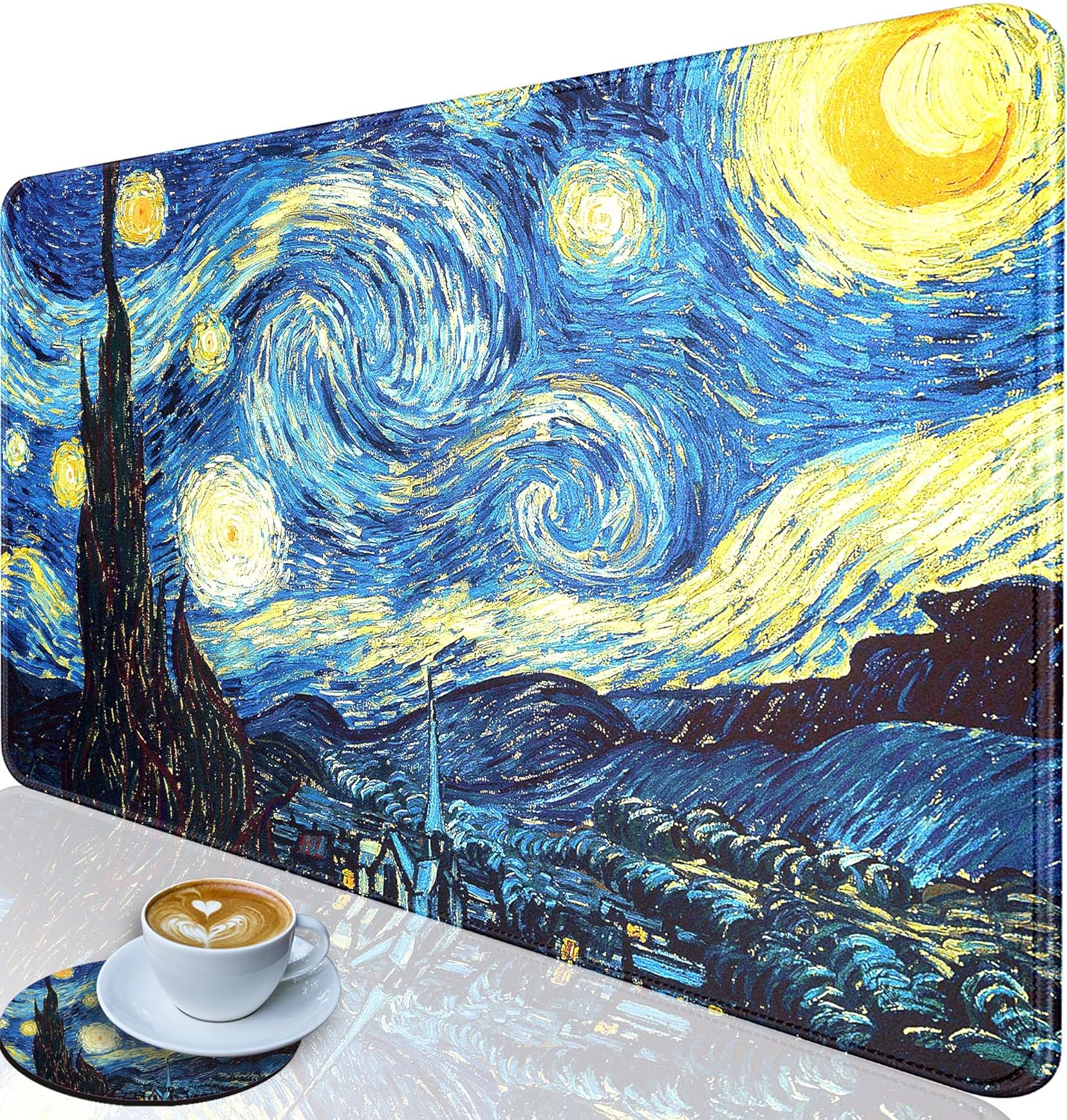 Starry Night Desk Mat