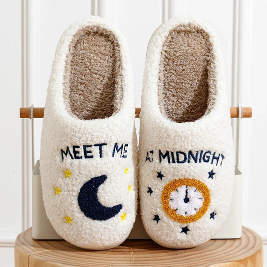 Midnight Magic Fleece Slippers