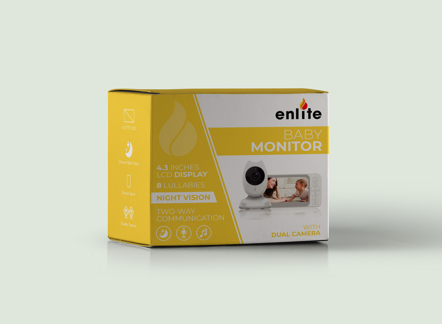 Enlite NightVision 1080p HD Baby Monitor