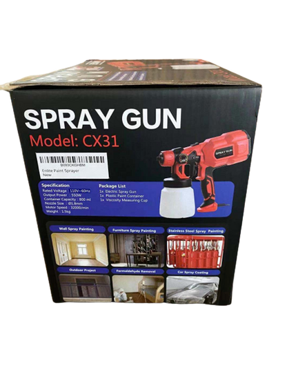 PowerSpray Pro 550W Handheld Paint Sprayer