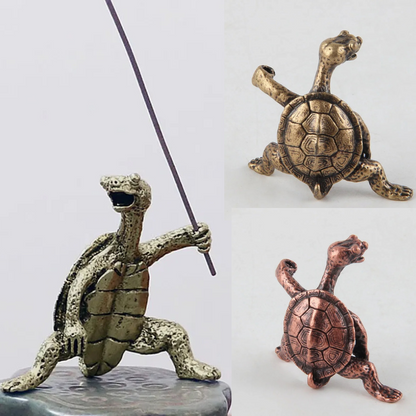 Kung Fu Tortoise Incense Holder