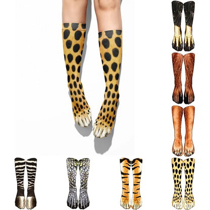 Beastly Threads Animal Print Socks