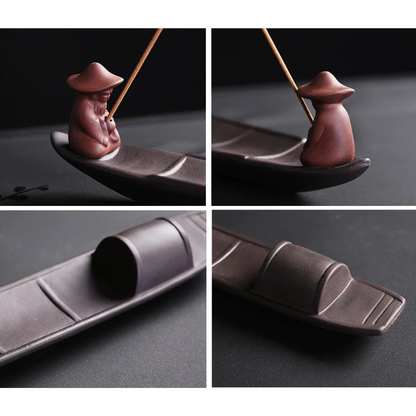 Tranquil Fisherman Incense Holder