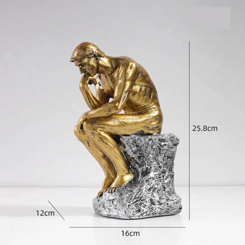 The Thinker Decor Icon Statue