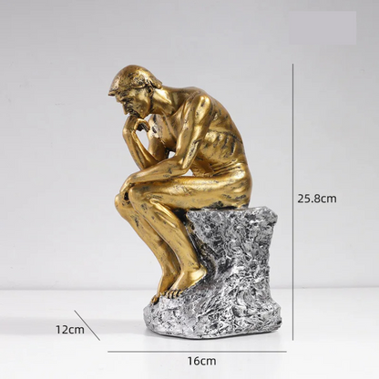 The Thinker Decor Icon Statue