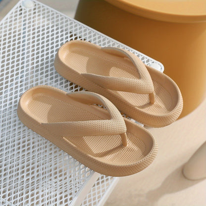 Vibrant Comfort Pillow Flip-Flop Slides