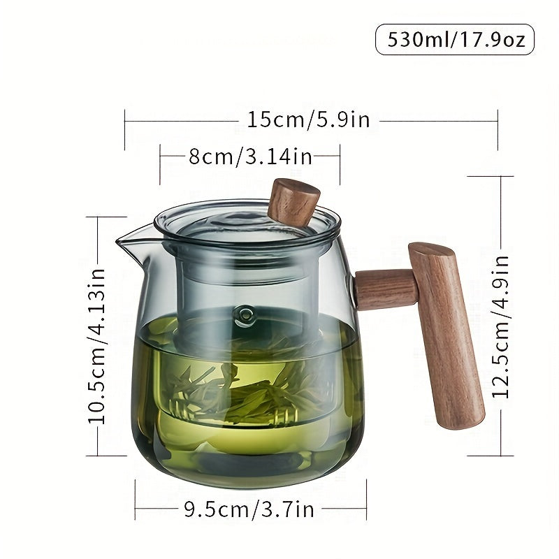 Infuse & Pour: Glass Teapot with Infuser