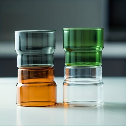 Retro-Spectrum™ Glassware Set of 4